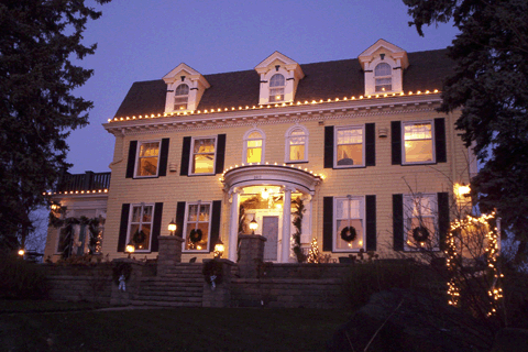 historic homes christmas lights google search christmas