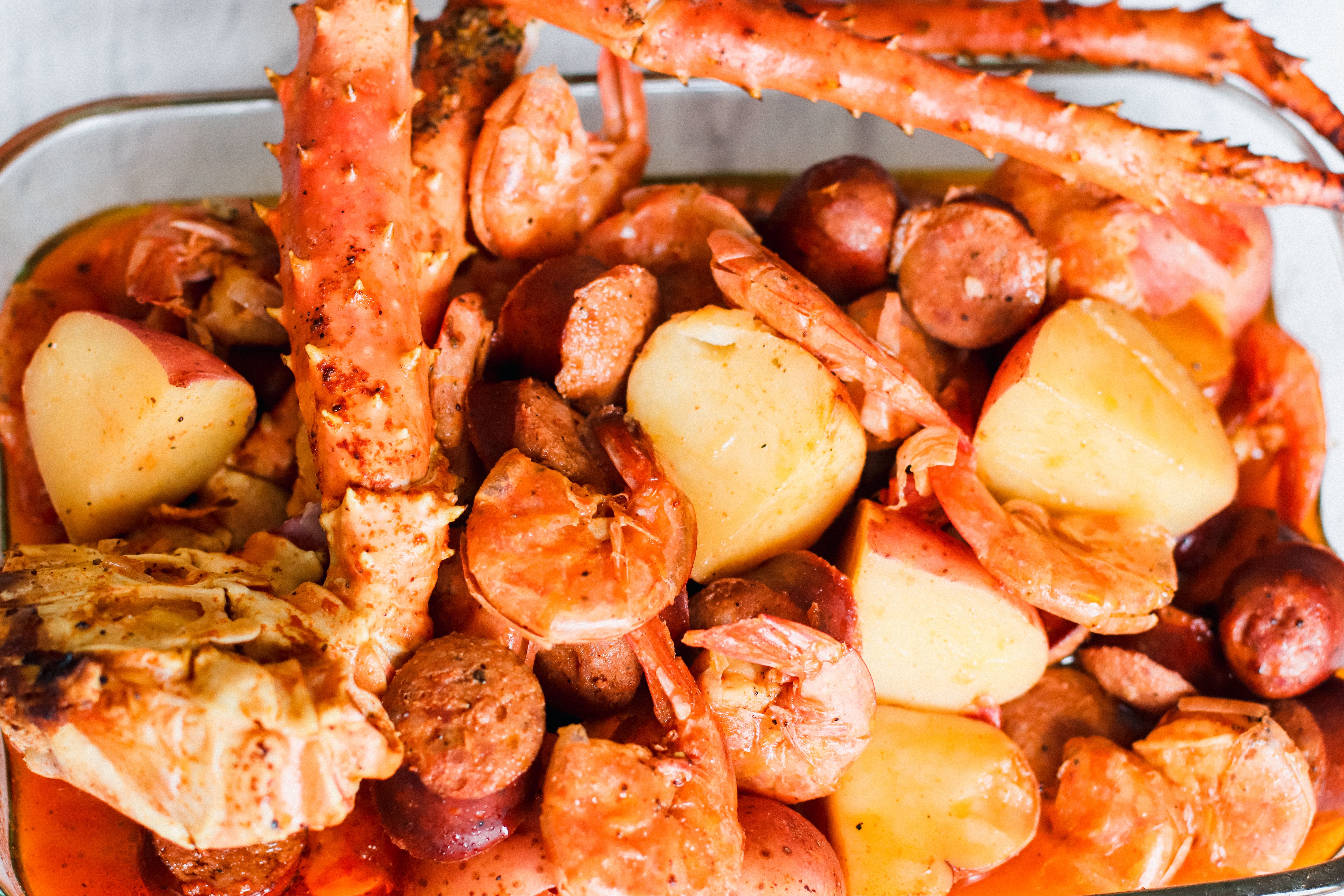 Seafood Boil in Bag dish it with tisha Recipe in 2021 Seafood