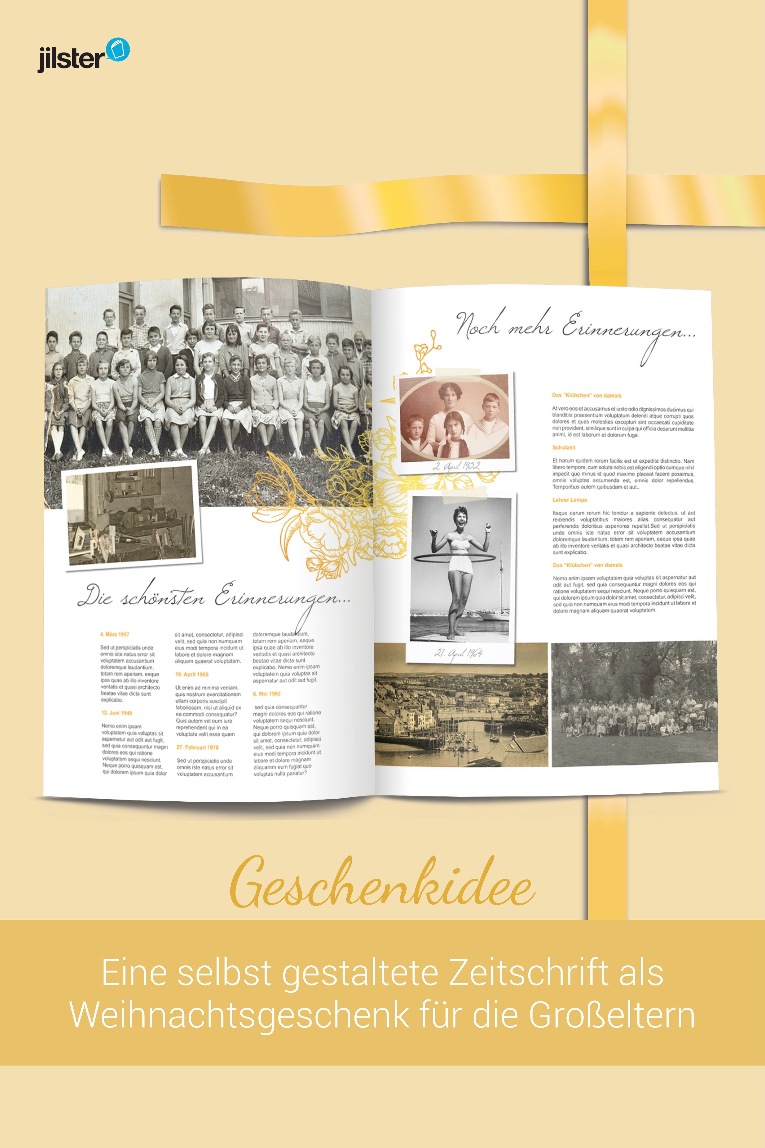 Weihnachtsgeschenk Fur Grosseltern Gestalten Jilster Blog
