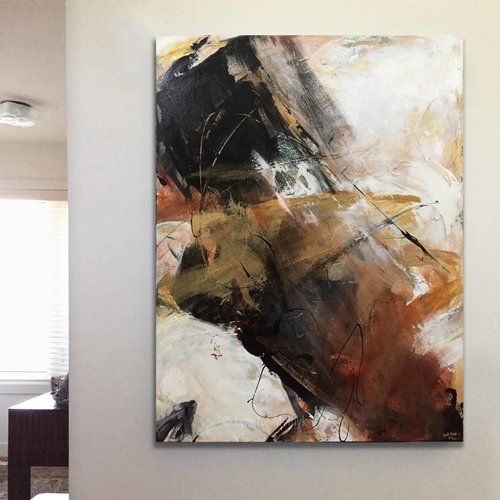 Lyrical Abstracts - Large — Lynette Melnyk • Contemporary Abstract Fine Artist Abstract Landscape Painting, Acrylic Painting Canvas, Landscape Paintings, Abstract Paintings, Black Abstract, Modern Art Abstract, Contemporary Art, Abstract Expressionism Art, Large Wall Art