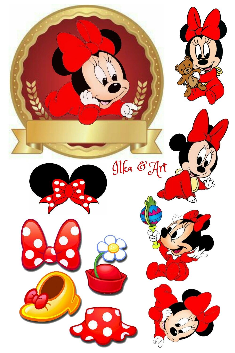 Topo De Bolo Minnie Baby Vermelha Decoracao De Bolo Desenho De Bolo Bolo De Balao Topo De Bolo Minnie Baby Vermelha Decoracao De Bolo Desenho De Bolo Bolo De Balao