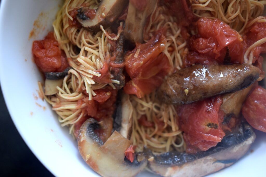 Portobello Tomato Plate & Pasta | Recipe | Craving4More | Pasta recipes