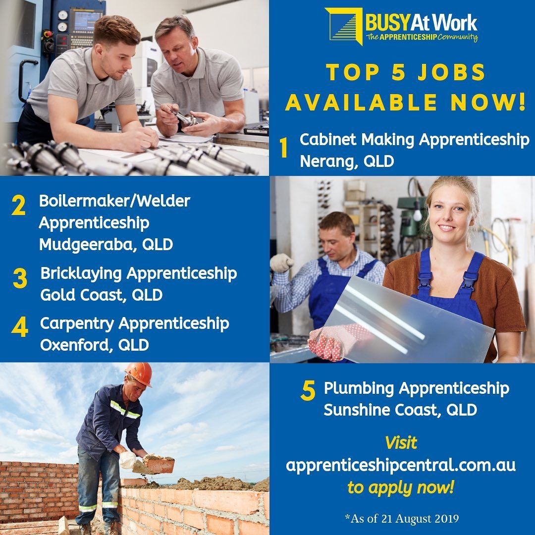 Looking for a job? Want to learn the ropes of a career while earning at