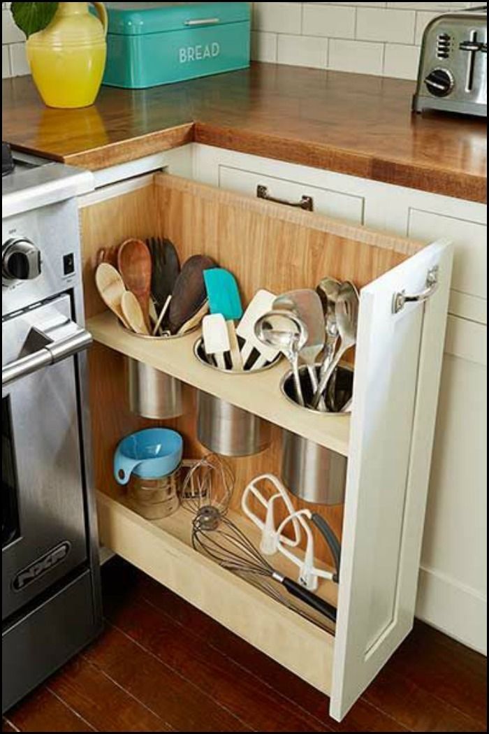 Easy DIY Kitchen Storage Ideas