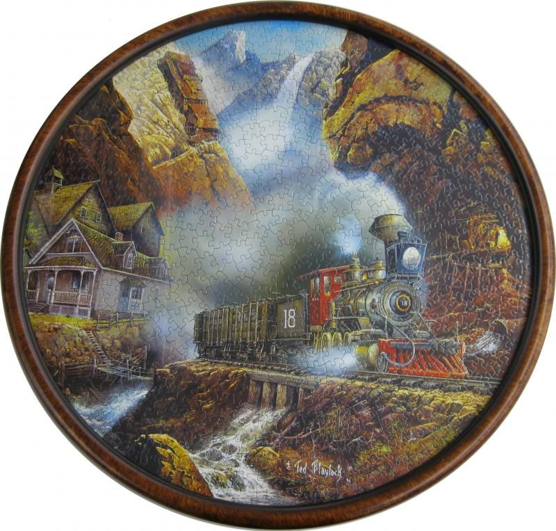 Circular Puzzle Examples Custom Framing Pictures Frames And More 
