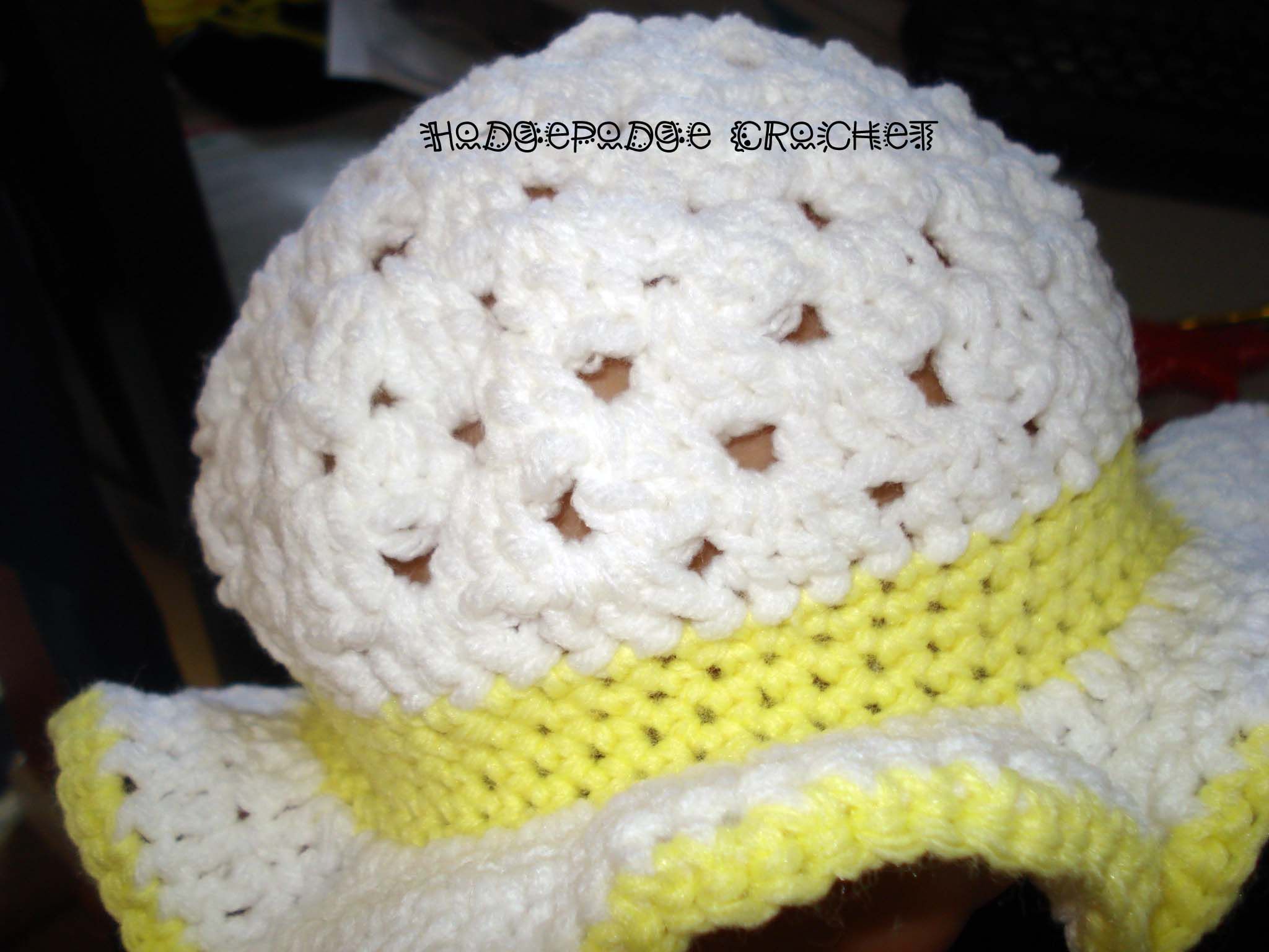 Download Granny Square Hat | Crochet baby hats, Crochet slouchy hat, Baby girl patterns