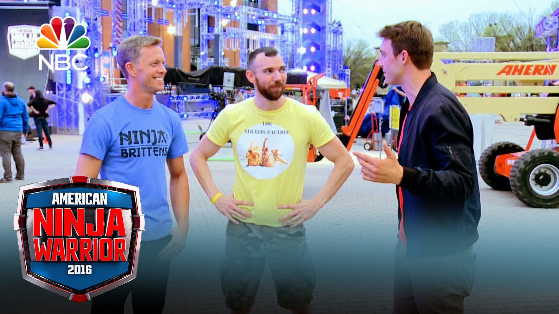 american ninja warrior crashing