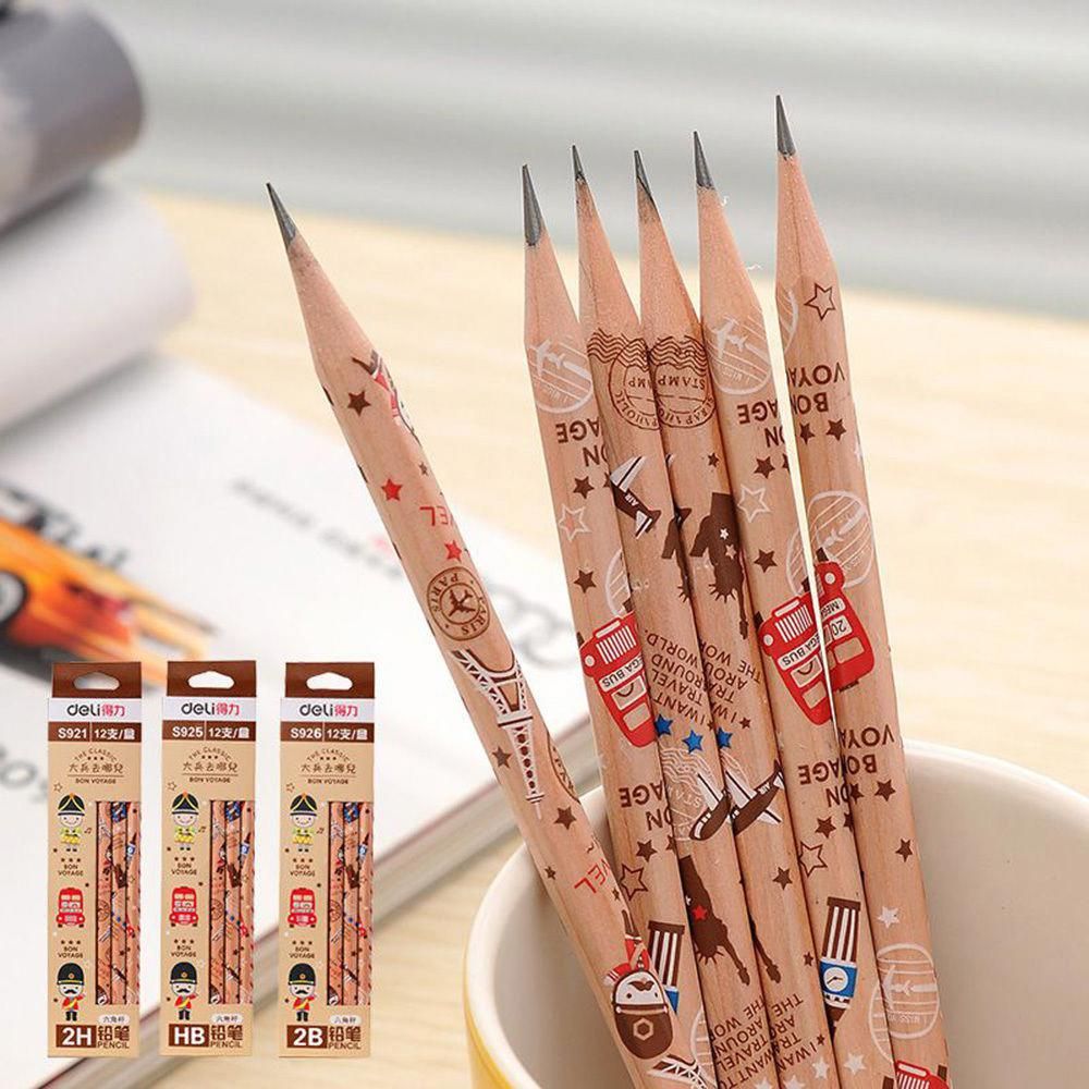 Kawaii Love Story HB Wooden Pencils