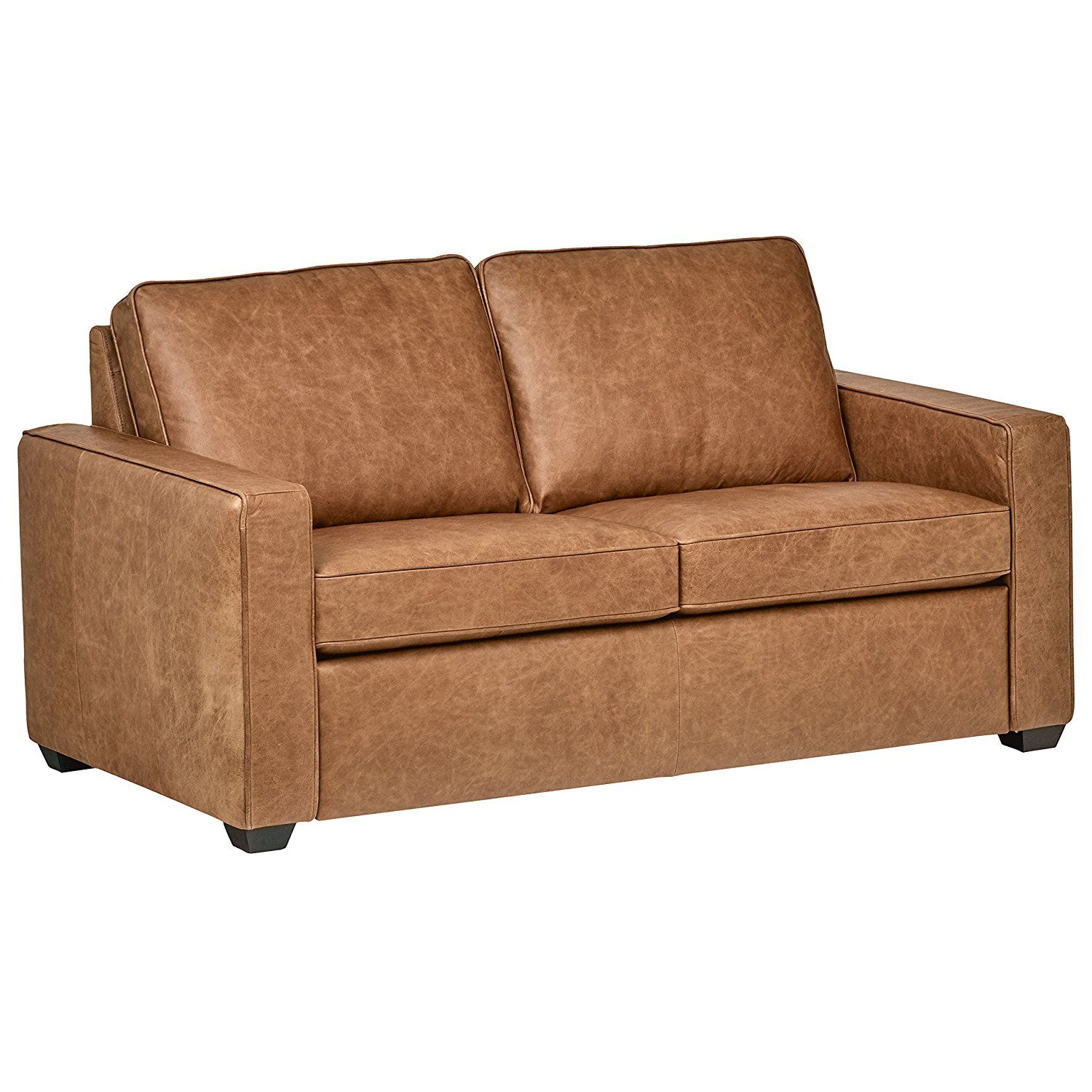 rivet leather sofa