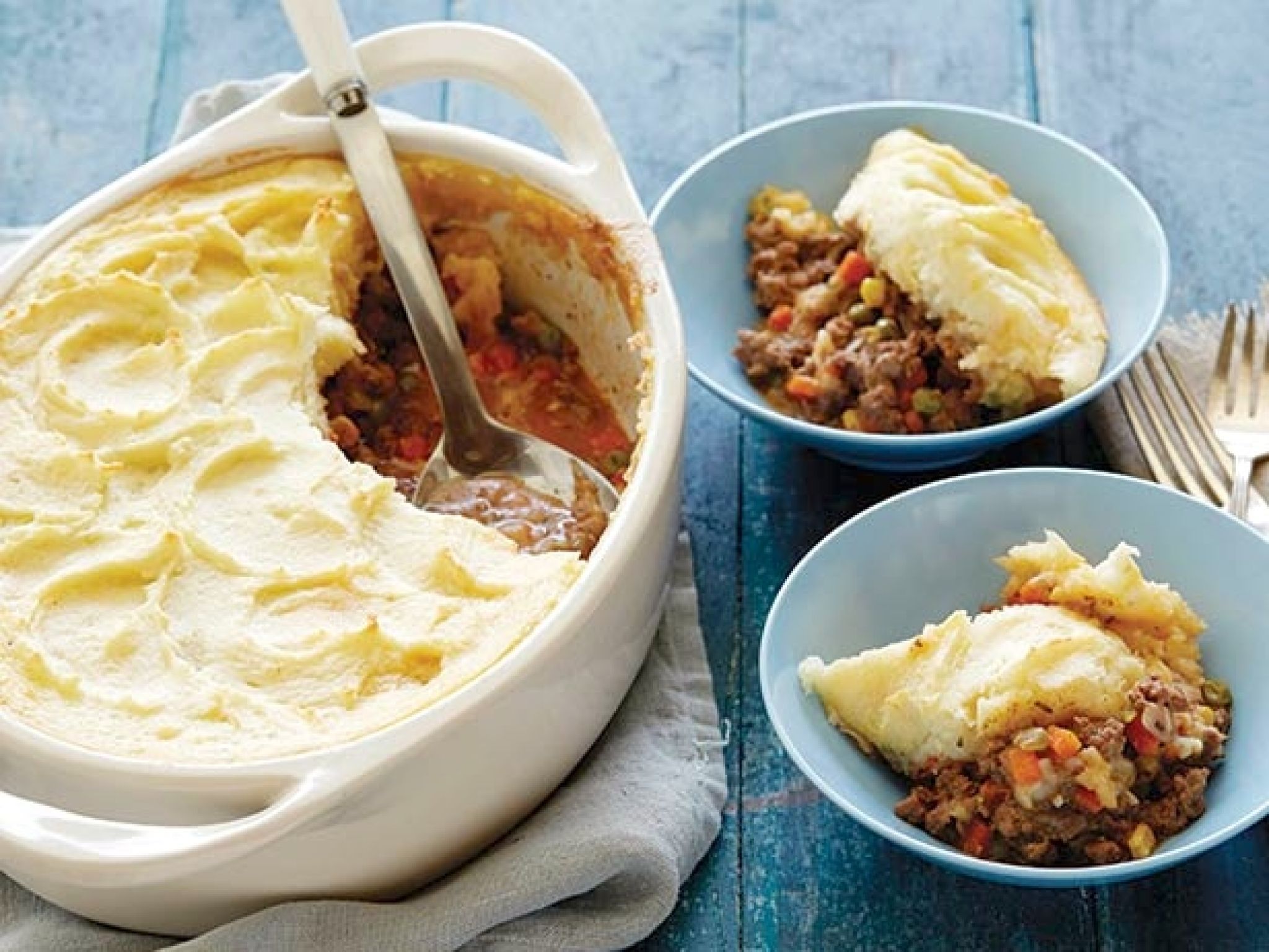 Shepherd's Pie recipe from Alton Brown via Food Network. I Shepherd's Pie recipe from Alton Brown via Food Network. I