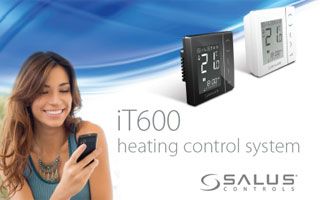 Termostatos Para Calefacción Con Control Inalámbrico Salus It600 Control Inalámbrico Sistema De Control Termostato