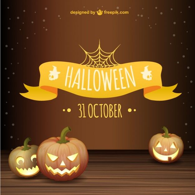 halloween background free vector art