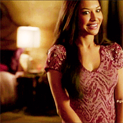 Santana notices Samchel chemistry (gif) | Glee cory monteith, Glee ...