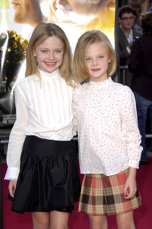 Dakota Fanning, Elle Fanning by Everett Dakota Fanning, Elle Fanning by Everett