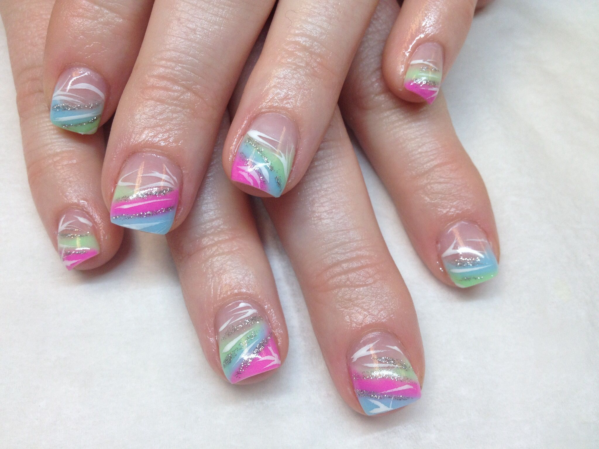 Bright Summer Colors Bright Summer Nails Designs Gel Nail Designs Gel Nails