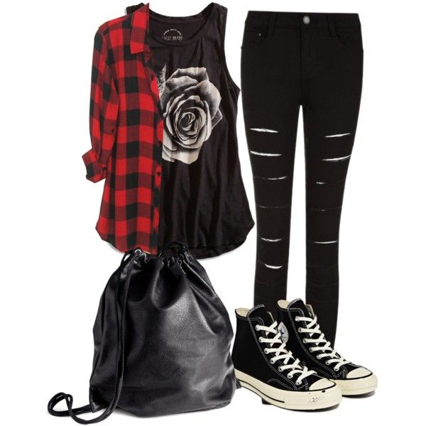 casual emo outfits