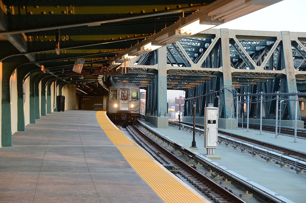 Smith-Ninth Street station platform - Red Hook, Brooklyn | Brooklyn