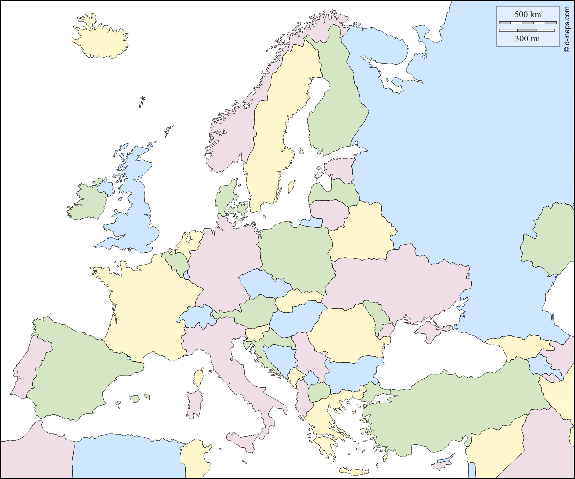 Map Of Europe Without Borders Map 5c94aa5647af9af0954c794ca53784cb