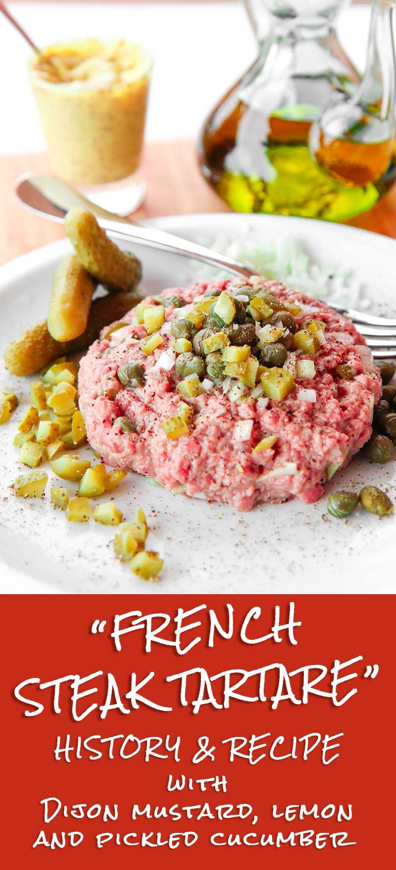 FRENCH STEAK TARTARE RECIPE & HISTORY all you need to FRENCH STEAK TARTARE RECIPE & HISTORY all you need to