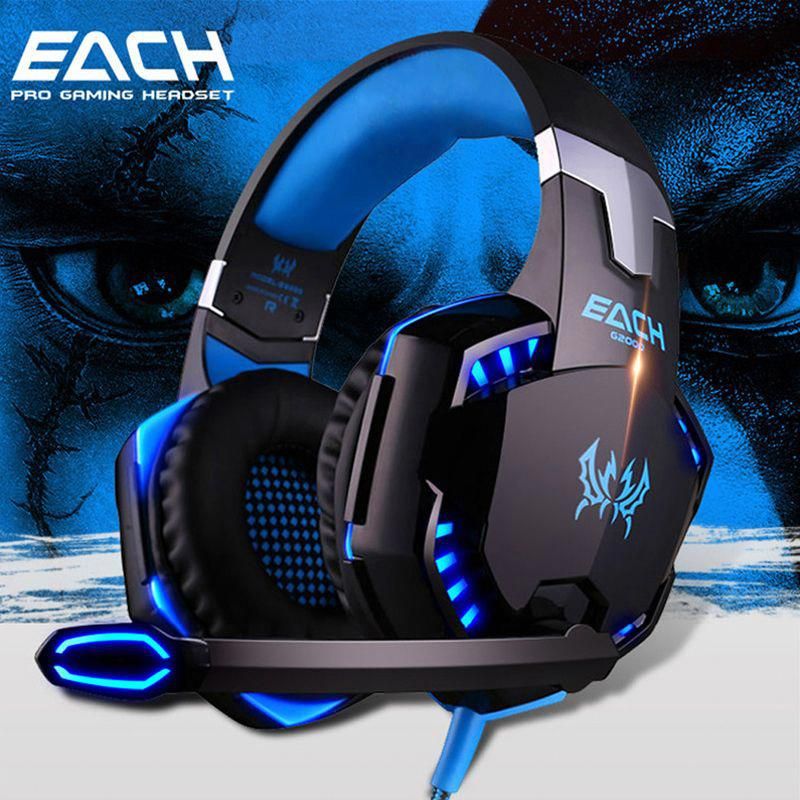 Kotion Each G2000 Gaming Headset Headphone Ear Phone Casque Stereo