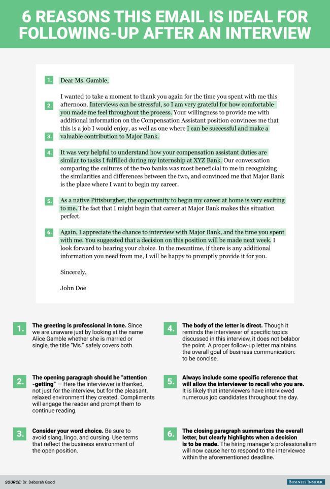 6 reasons this is the perfect thank you letter to send after a job