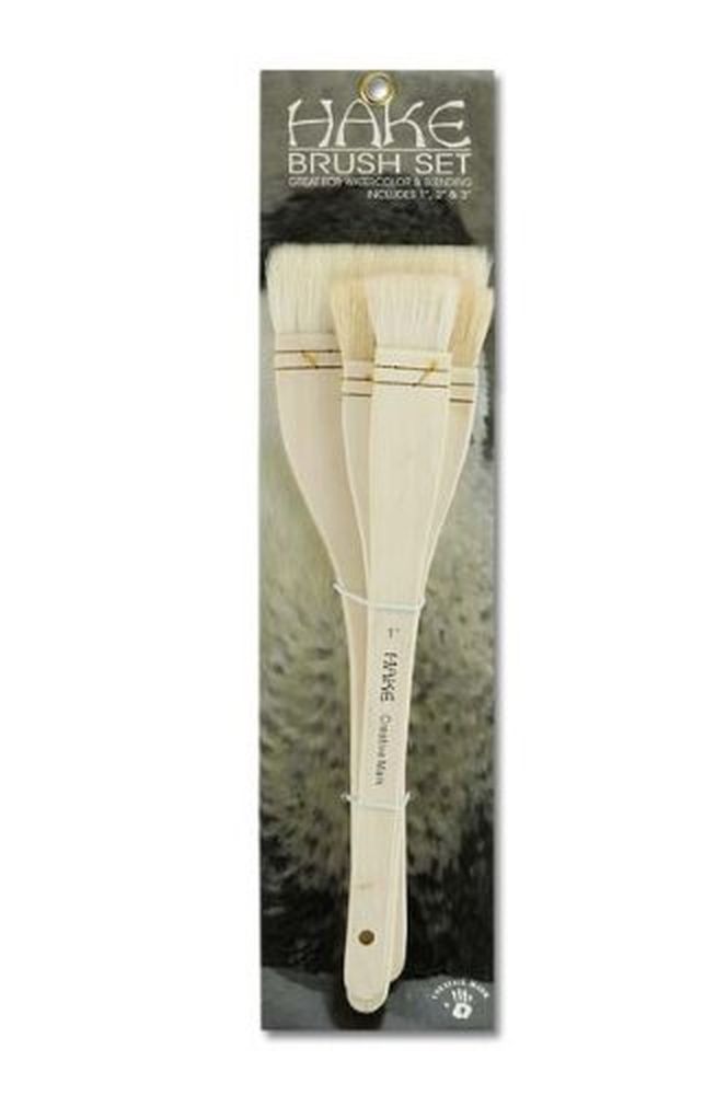 Chinese Hake Brushes Pack of 3 Royal Brush RART-115 Langnickel Large Area Brush Set