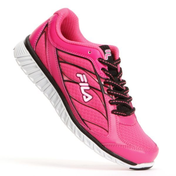 FILA Hyper Split Pink Ribbon Running Shoes Women #filashoes FILA Hyper Split Pink Ribbon Running Shoes Women #filashoes