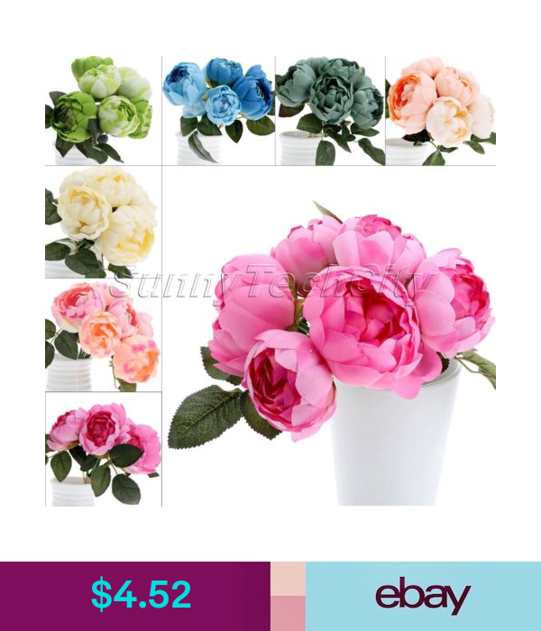 Artificial Hydrangea Bouquet Rose Silk Flowers Home Wedding Bridal Party Decor Artificial Hydrangea Bouquet Rose Silk Flowers Home Wedding Bridal Party Decor