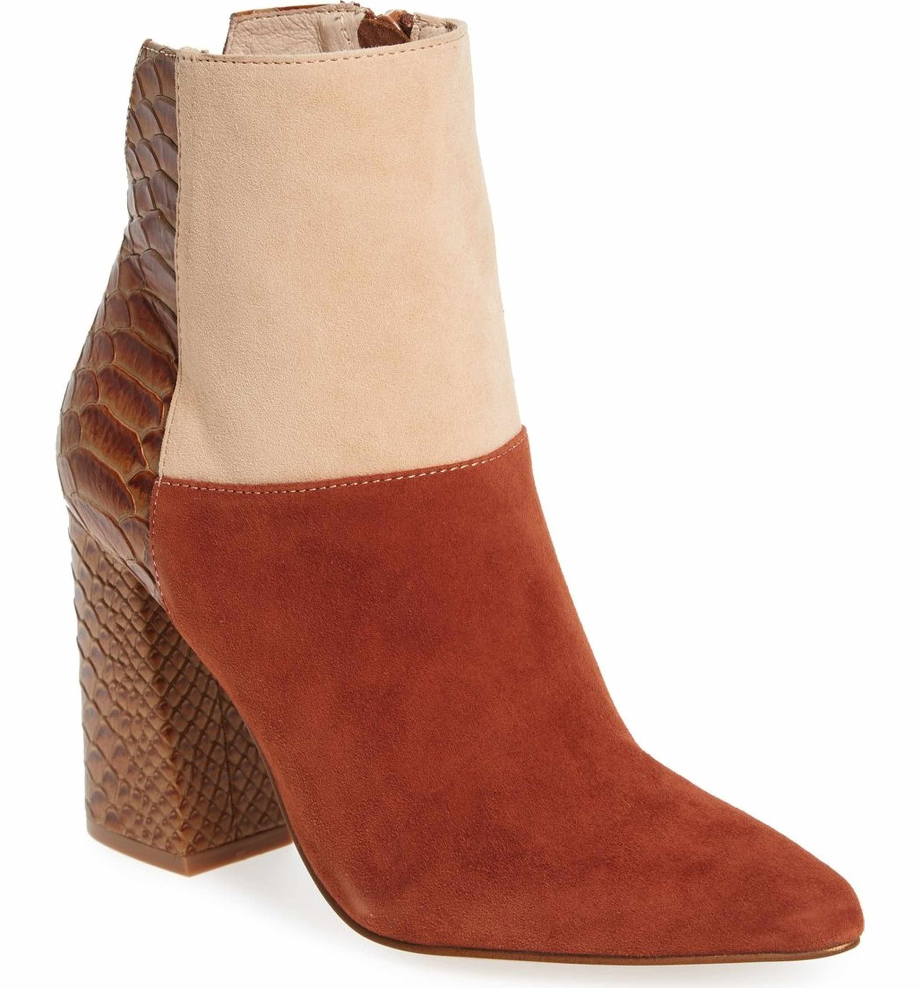 santorini blue western booties