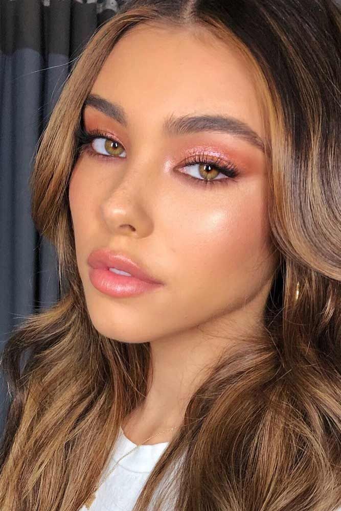 39 Top Rose Gold Make-up-Ideen, um wie eine Göttin auszusehen - Samantha Fashion Life