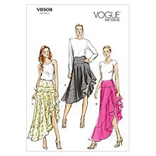 Vogue 8883 Loose-fit Shirt w//Collar /& Sleeve Variations Very Easy Sewing Pattern