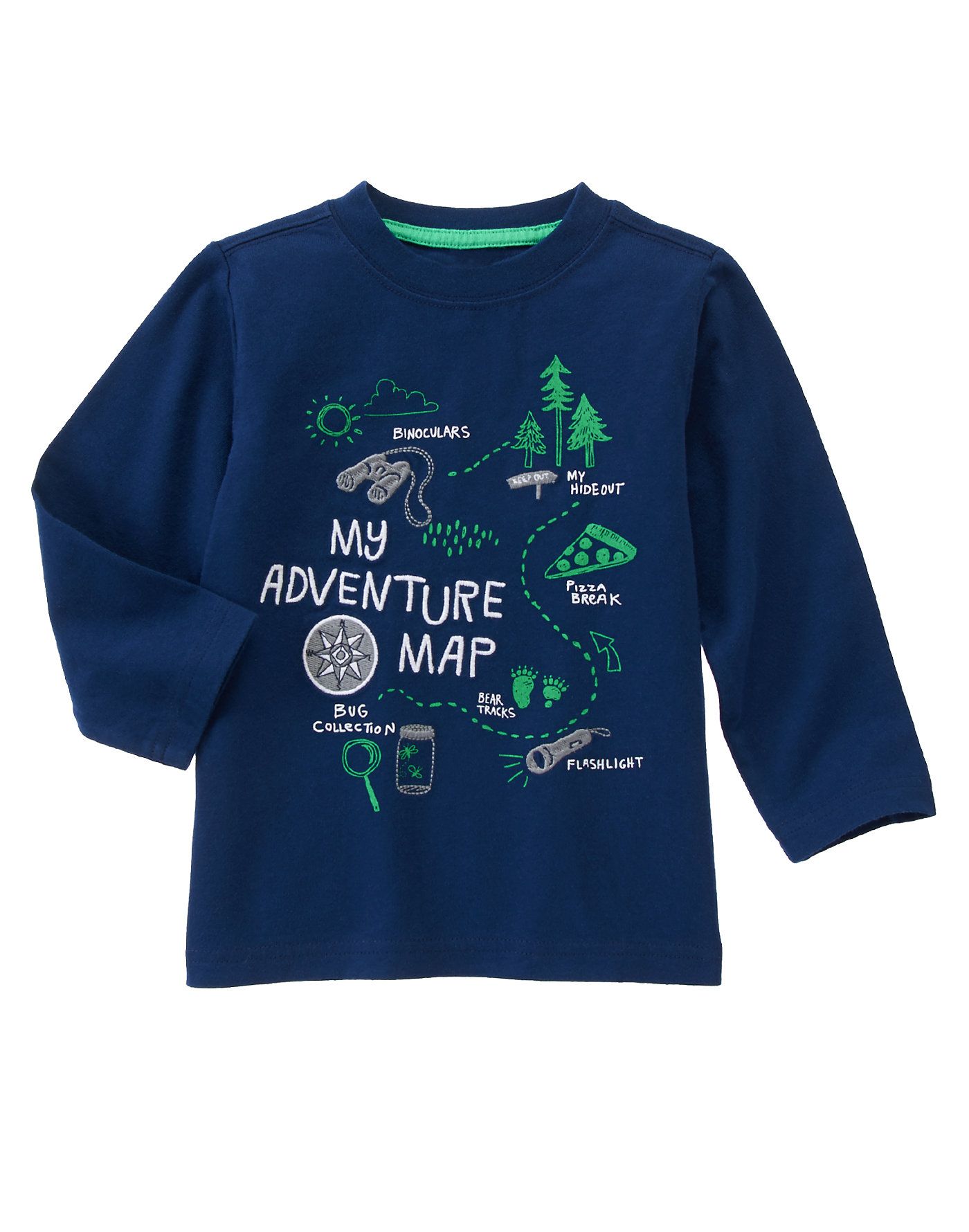 Gymboree Baby Boys Graphic Tee with Sleeve Graphic