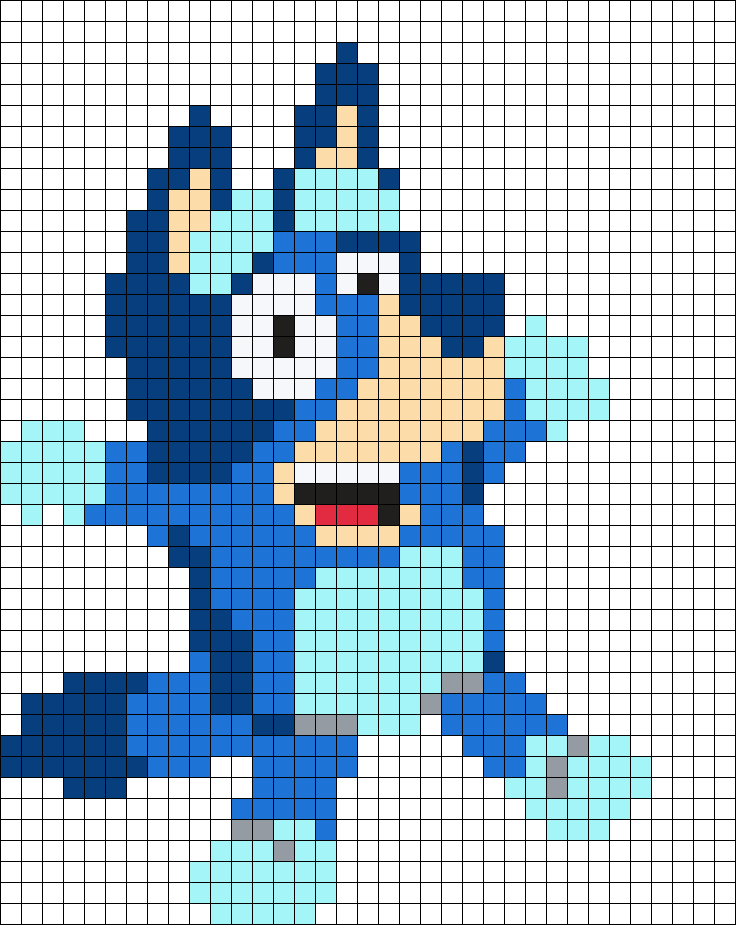Bluey Perler Bead Pattern Bead Sprites Characters Fuse Bead Bluey Perler Bead Pattern Bead Sprites Characters Fuse Bead