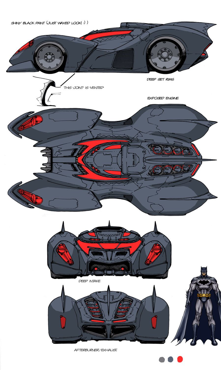 And A Bat Pun To Finish Car Design Sketches Batman And A Bat Pun To Finish
