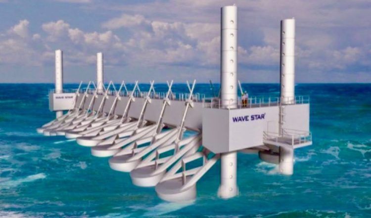 Ocean Power Plant Generates Energy From Waves | Green energy solar
