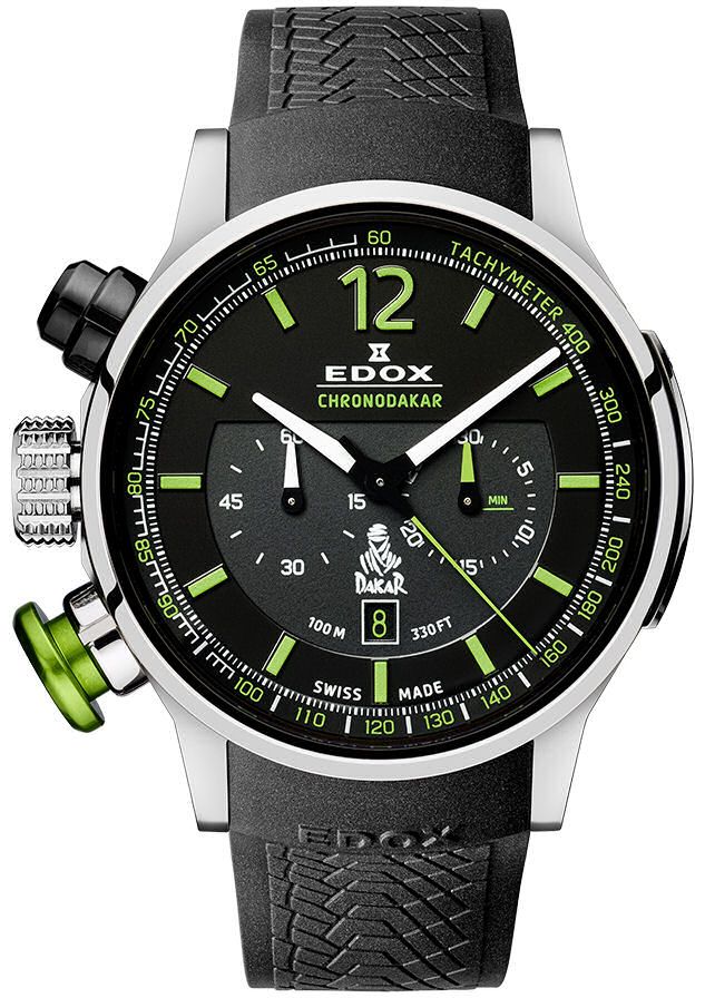 EDOX CHRONO DAKAR 2015 - Catálogo - Sierra Joyeros Fancy Watches, Dream Watches, Luxury Watches For Men, Cool Watches, Wrist Watches, Men's Watches, Casio Watch, Breitling Watch, Patek Philippe