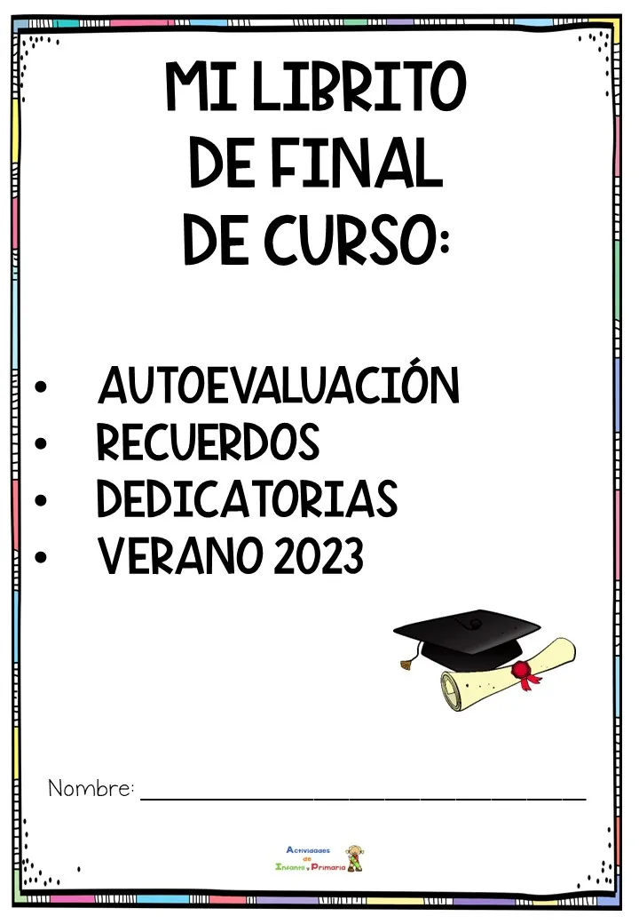 Mi librito de final de curso