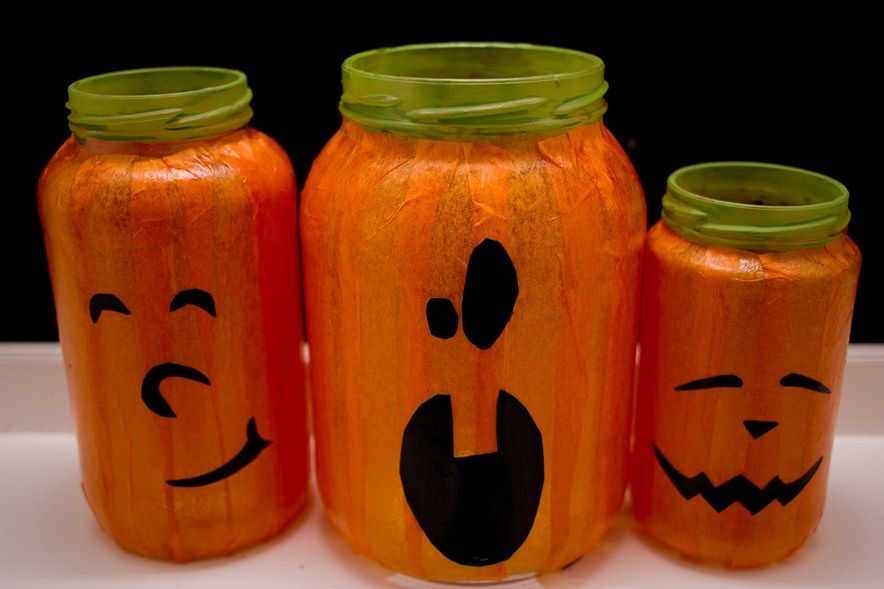 pumpkin candle holders | Pumpkin candle holder, Pumpkin decorating