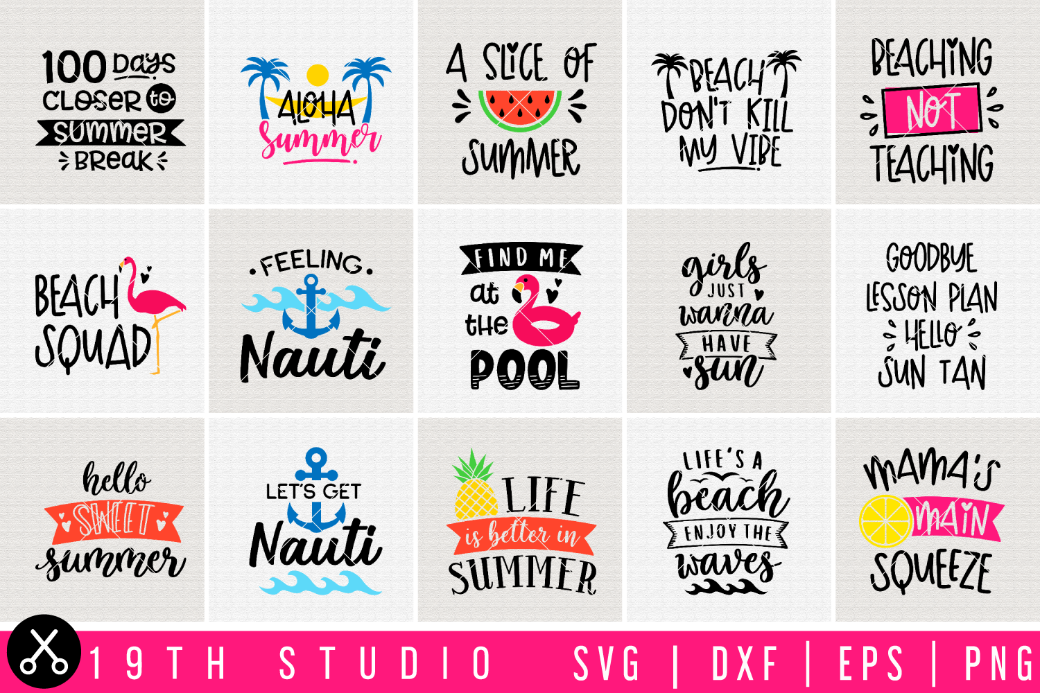 Download Summer SVG Bundle| MB48 | Summer quotes, Teaching feeling, Word art quotes