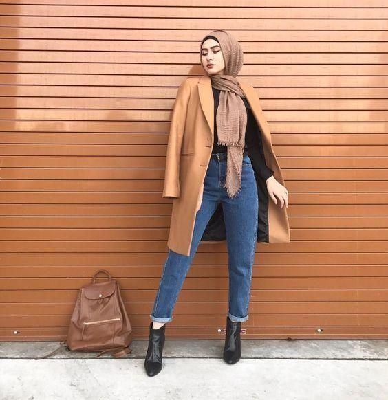 Chic Hijab Style Ideas With Blazer Hijab fashion Casual Chic Hijab Style Ideas With Blazer Hijab fashion Casual