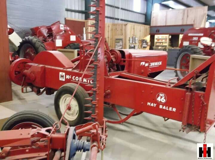 IH 46 Baler | Farm machinery, Tractors, International harvester tractors