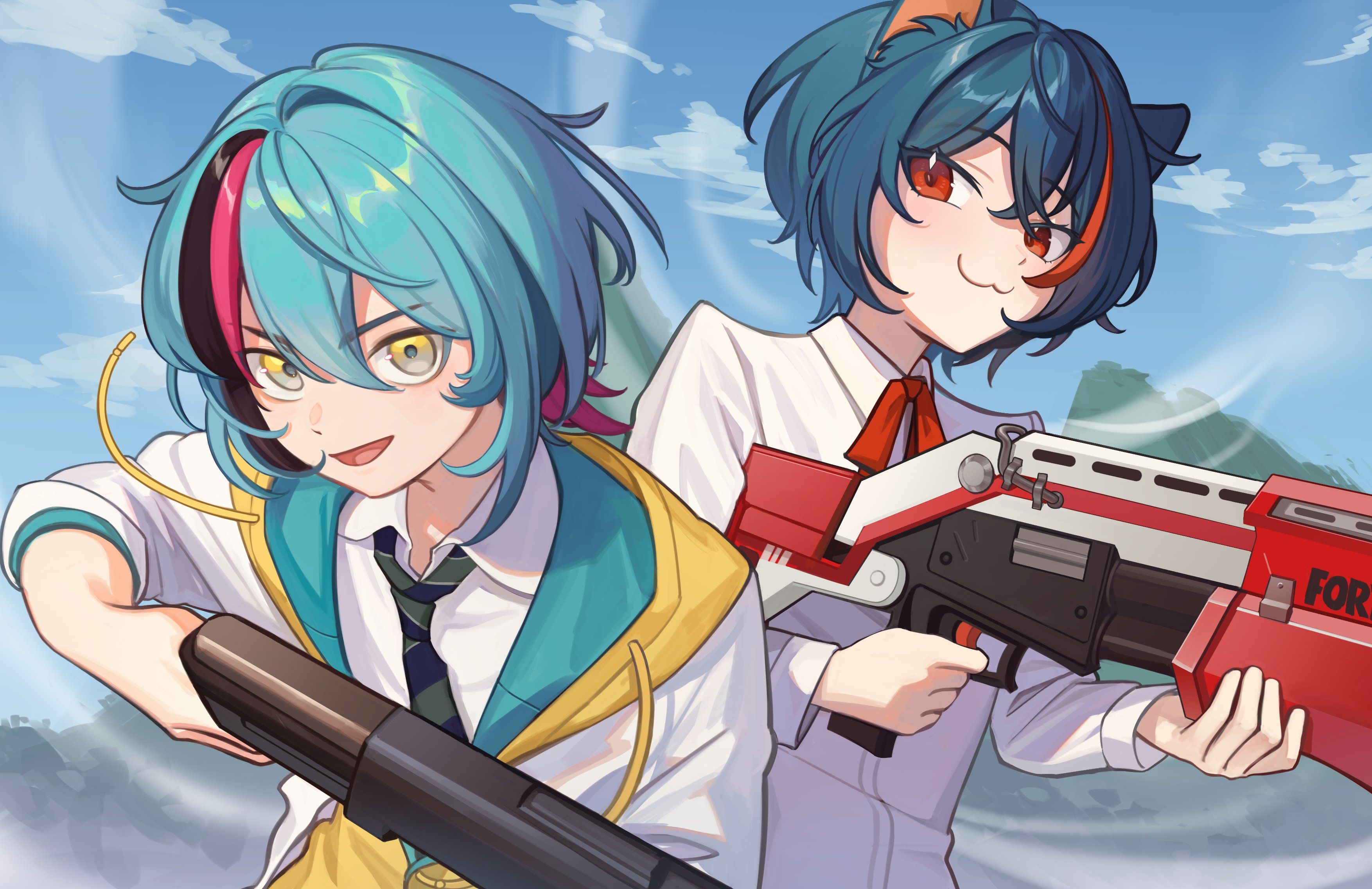 Lucius Merryweather 🖊️🐶 on Twitter | Anime best friends, Anime, Fan art