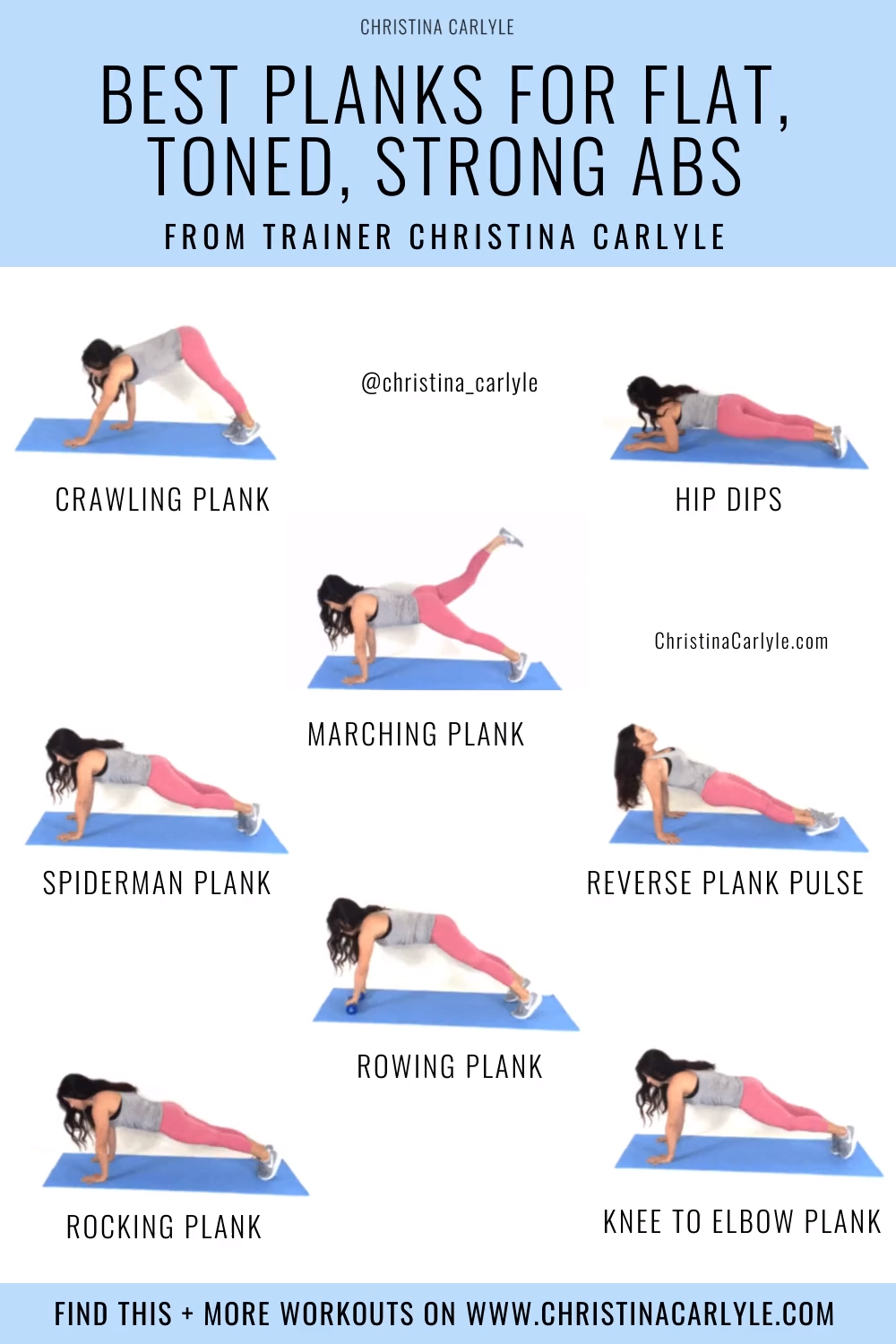 20 of the Best Planks Exercises for Abs + Plank Benefits