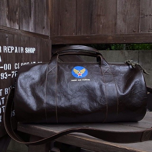us army air force leather bag