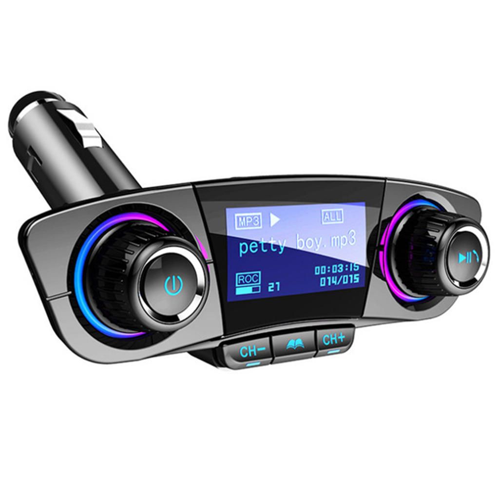 Bluetooth Car FM Transmitter MP3 Player Hands free Radio Adapter Kit USB Charger