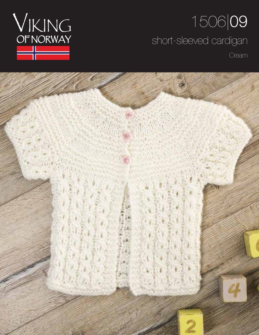Knitting Patterns Galore Short Sleeved Cardigan 1506 09 Knitting Patterns Galore Short Sleeved Cardigan 1506 09