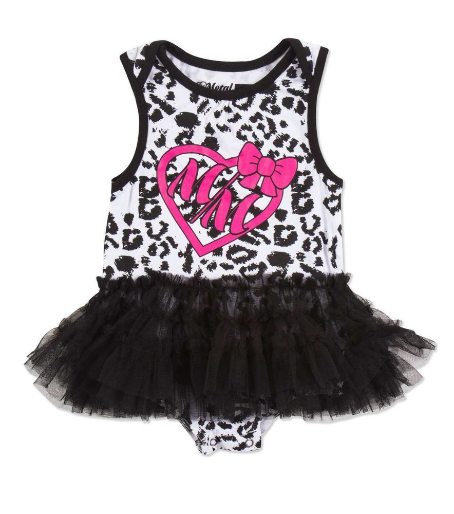 Metal Mulisha Maidens Wild Child Onesie Baby Toddler Black