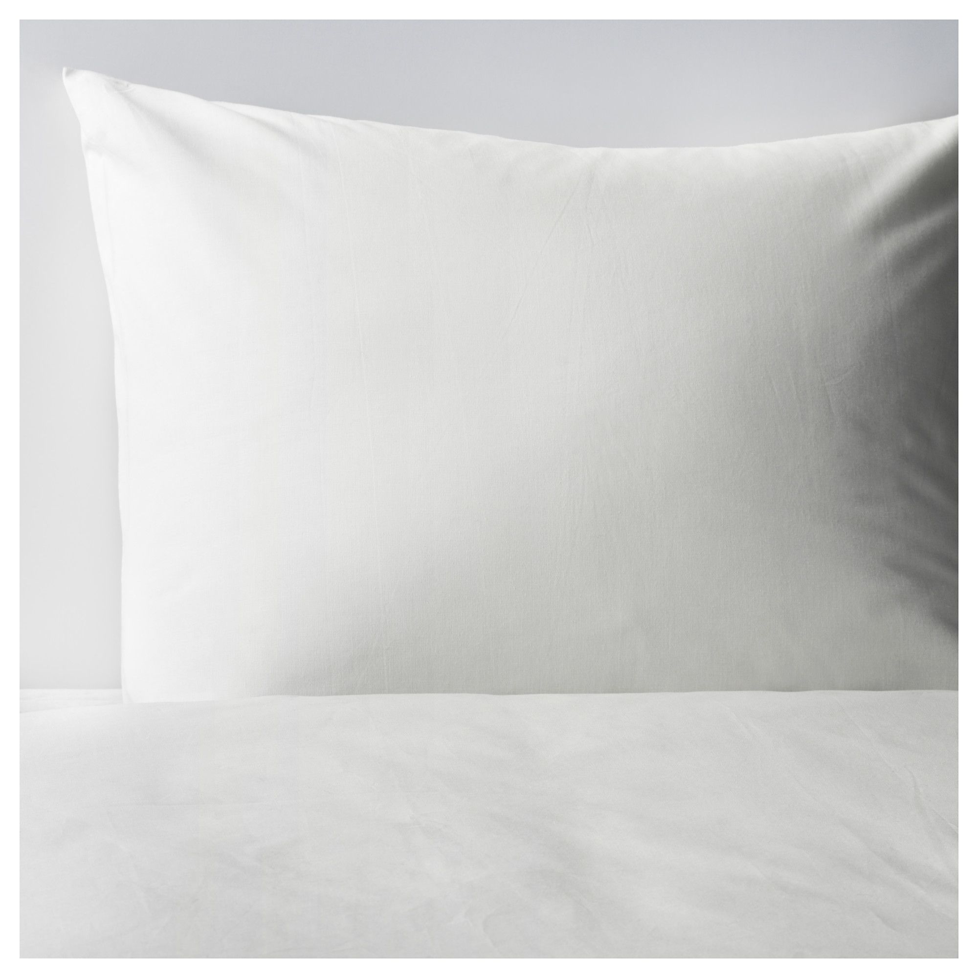 Ikea Dvala Duvet Cover And Pillowcase S White Pillow Cases