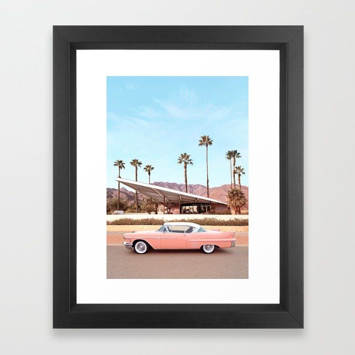Buy Palm Springs Framed Art Print By Paulfuentesphoto Worldwide Shipping Available At Society6
