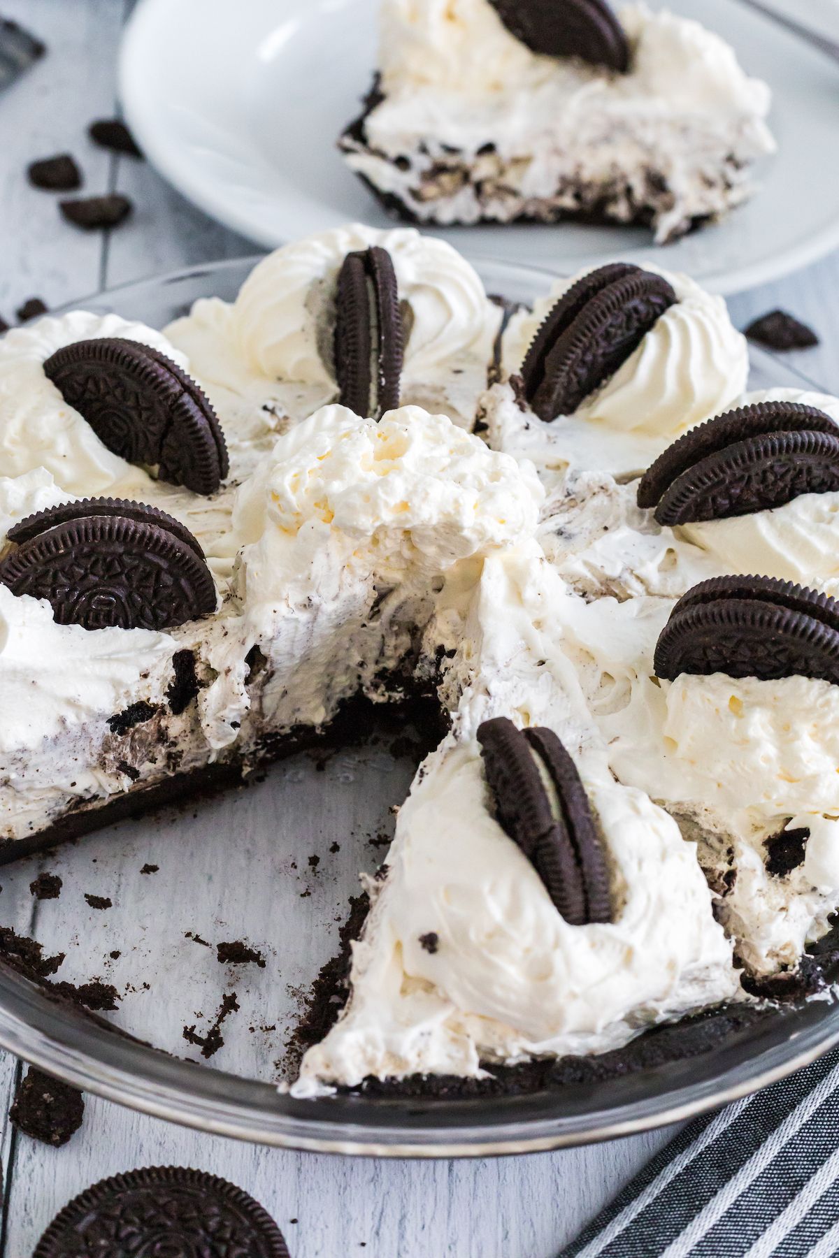No Bake Oreo Cream Pie Only 5 ingredients! Oreo No Bake Oreo Cream Pie Only 5 ingredients! Oreo